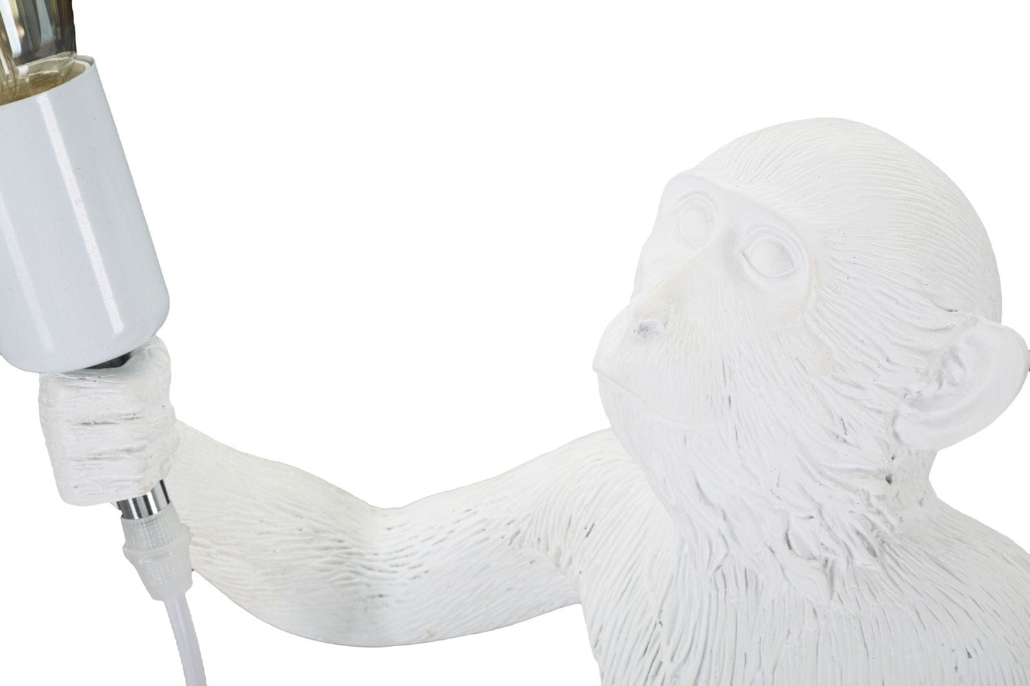Mauro Ferretti TABLE LAMP MONKEY WHITE CM Ø 26X34X55