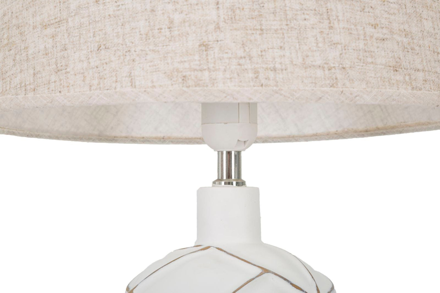 Mauro Ferretti TABLE LAMP POLYRESIN LINES CM Ø 35X60