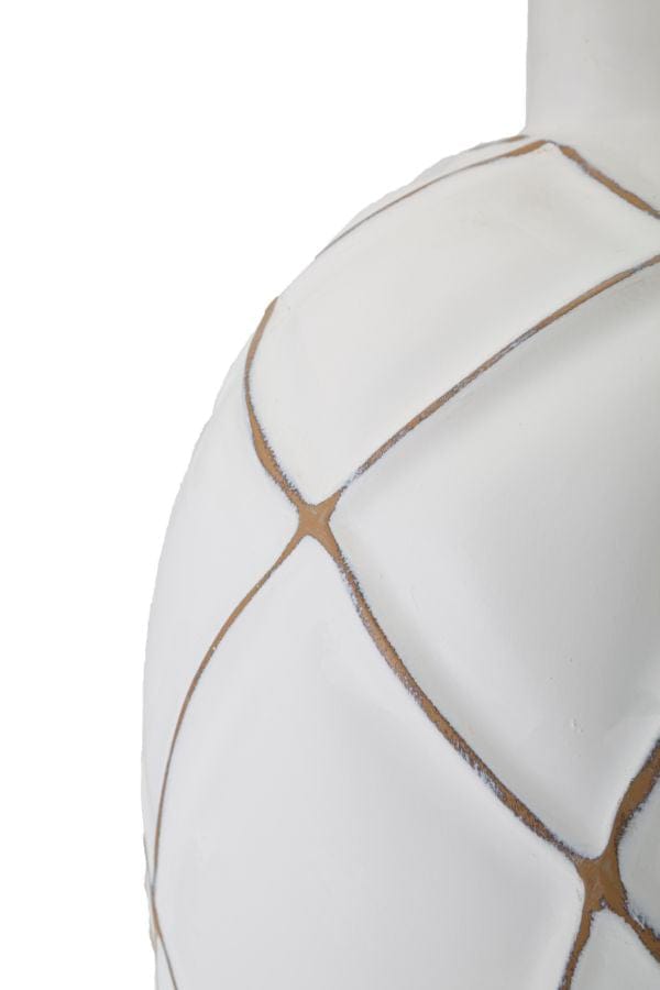 Mauro Ferretti TABLE LAMP POLYRESIN LINES CM Ø 35X60