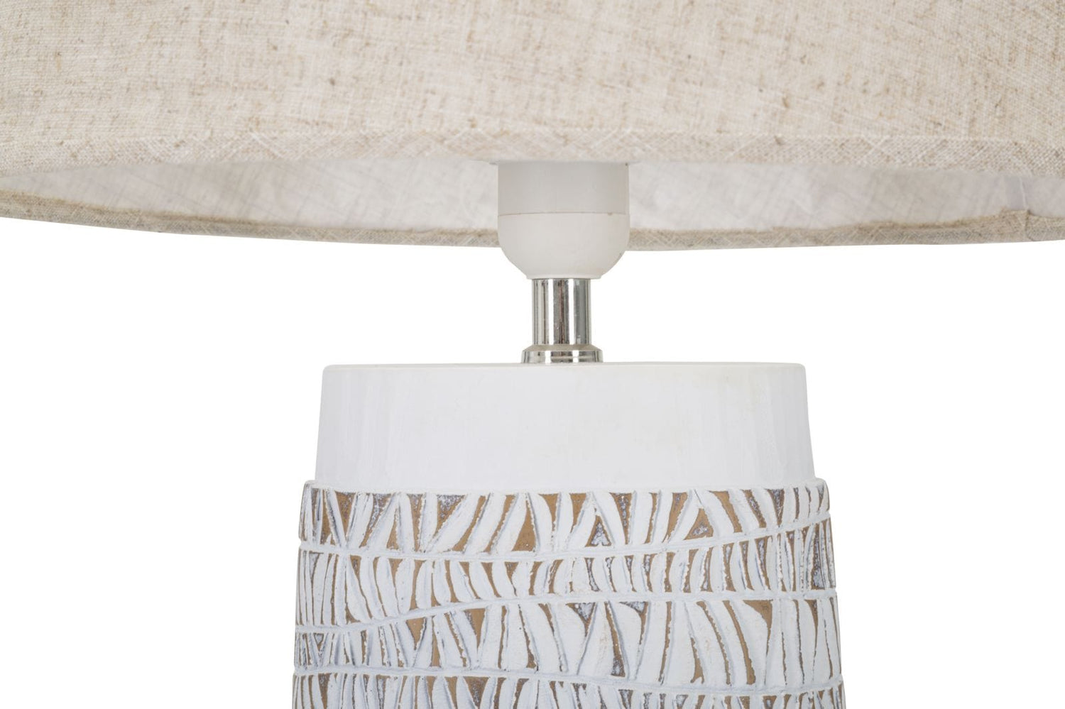 Mauro Ferretti TABLE LAMP POLYRESIN NAIROBI CM Ø 35X60,5