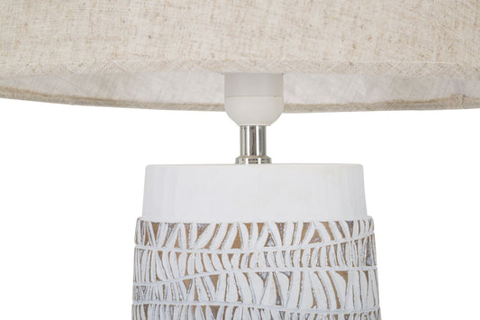 Mauro Ferretti TABLE LAMP POLYRESIN NAIROBI CM Ø 35X60,5