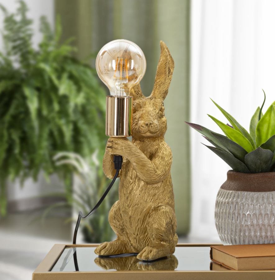 Mauro Ferretti TABLE LAMP RUBBIT CM 13X17X35.5