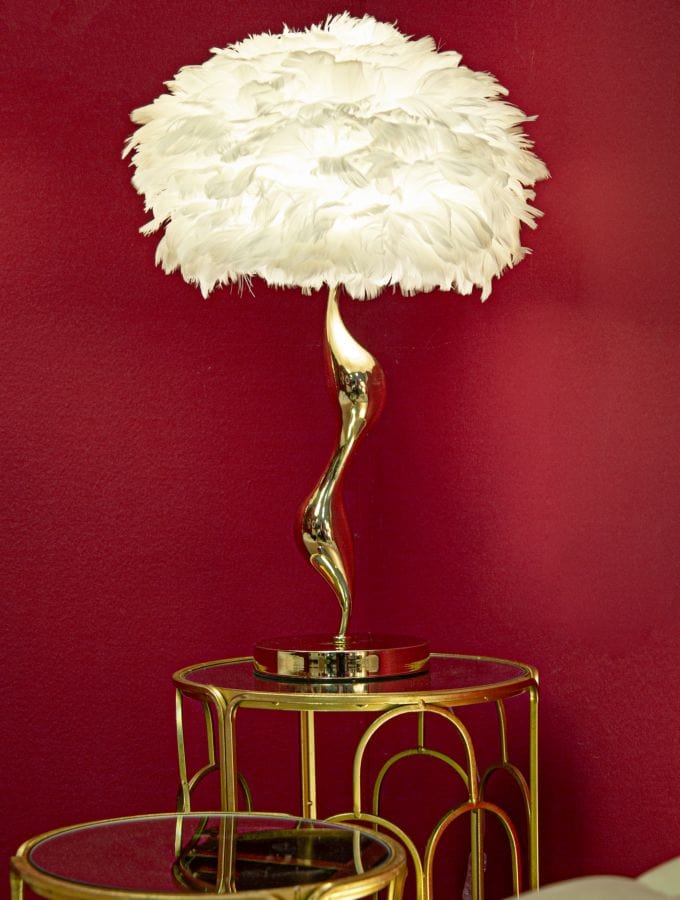 Mauro Ferretti TABLE LAMP SLIM WHITE CM Ø 40X63