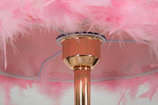 Mauro Ferretti TABLE LAMP TARTY PINK CM Ø 25X54