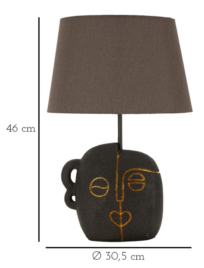 Mauro Ferretti TABLE LAMP TRIBAL -A- CM Ø 30,5X46