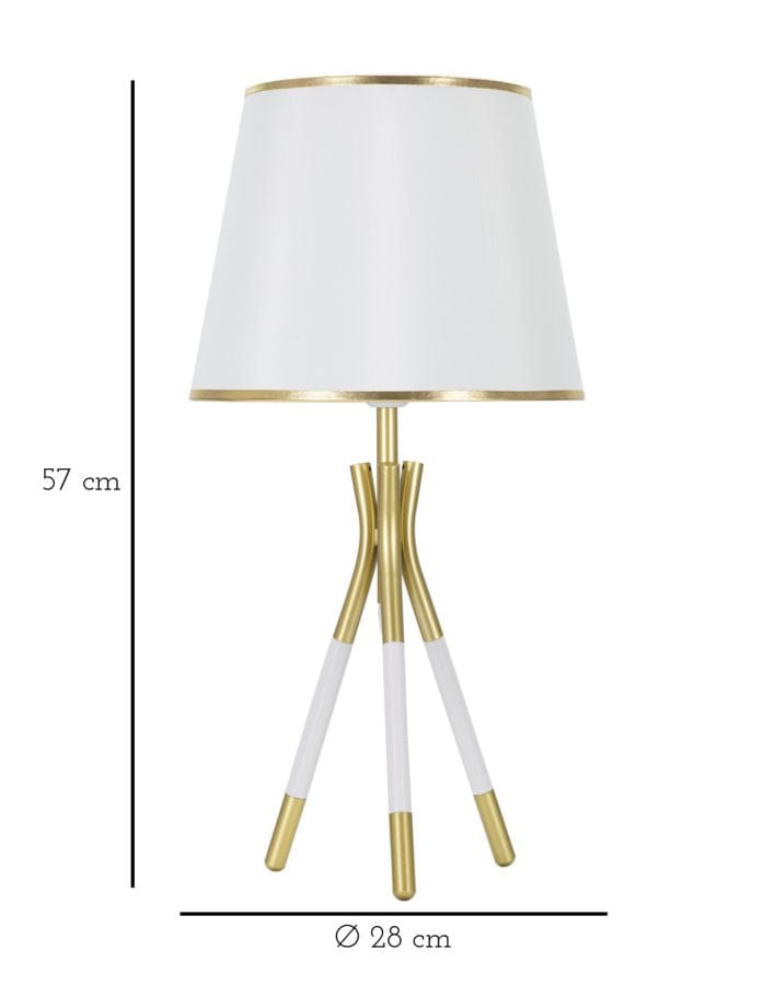 Mauro Ferretti TABLE LAMP TRIPLY CM Ø 28X57