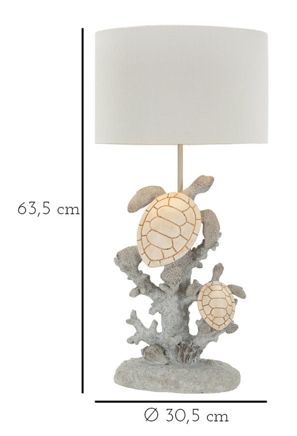 Mauro Ferretti TABLE LAMP TURTLE CM Ø 30,5X63,5