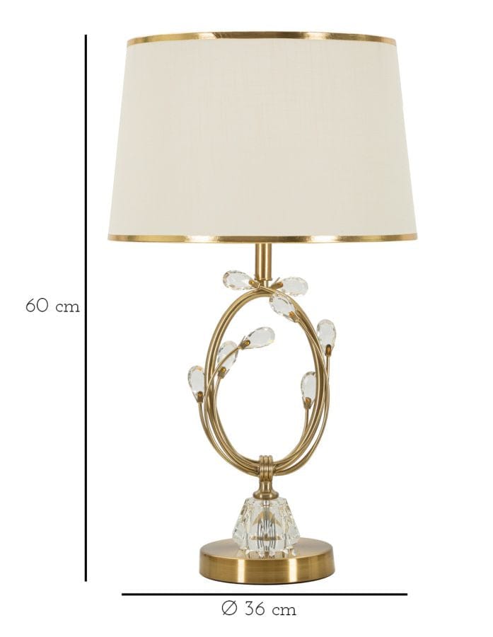 Mauro Ferretti TABLE LAMP VERSAILLES CM Ø 36X60