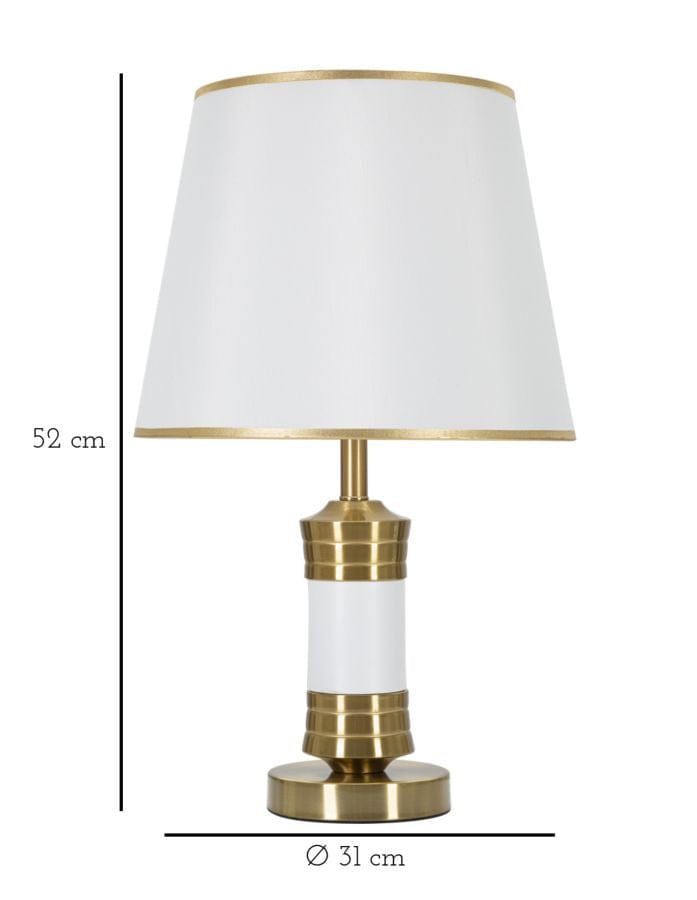 Mauro Ferretti TABLE LAMP WHITY CM Ø 31X52