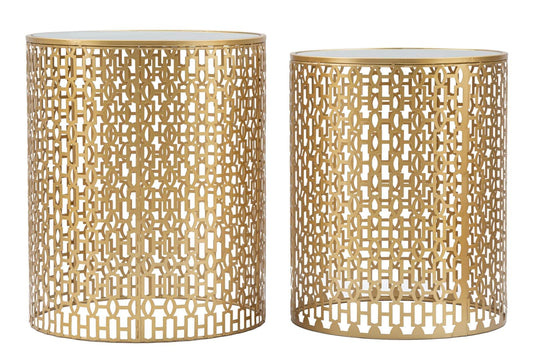 Mauro Ferretti TABLE SET 2 PCS OBLIN CM Ø 41X50-37,5X47