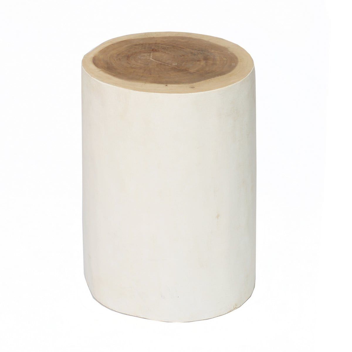 Bazar Bizar The Tribe Stool - Natuurlijk Wit - 30