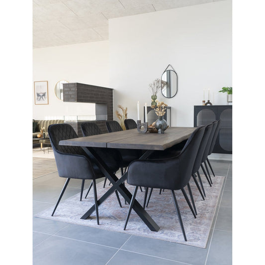 House Nordic ApS Trapani Spiegel - Zwart