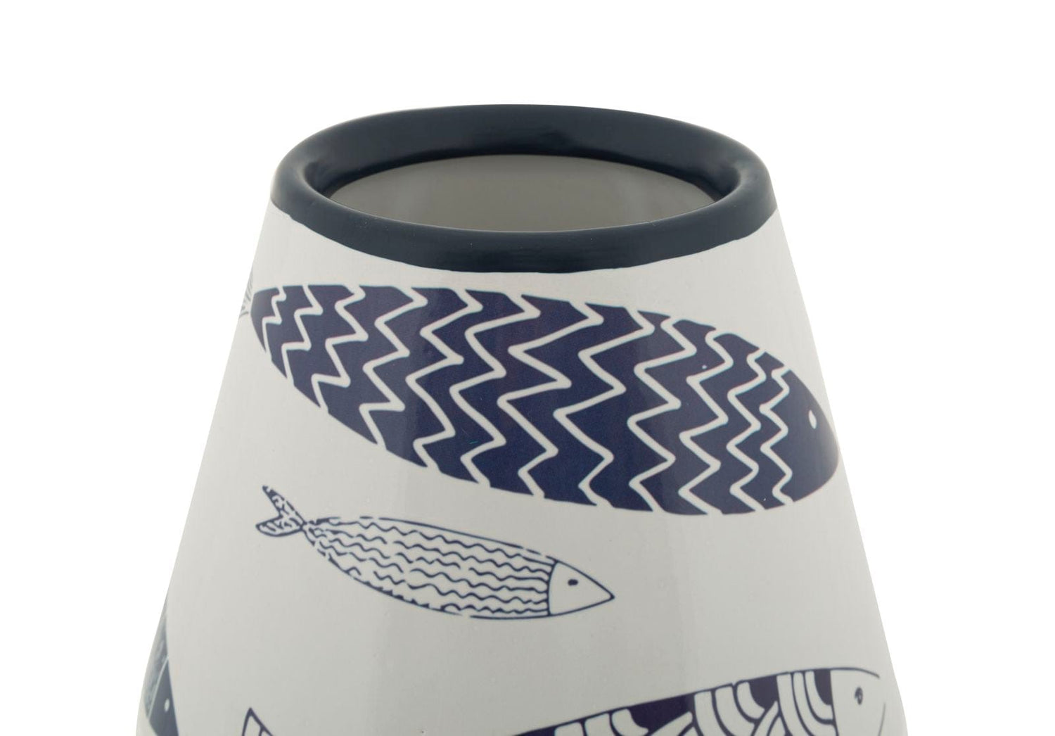 Mauro Ferretti VASE FISH DOUBLE CM Ø 14X34