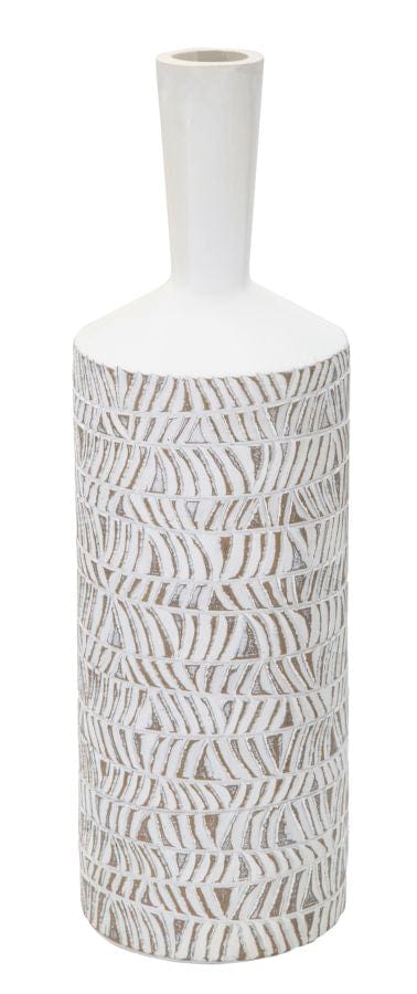 Mauro Ferretti VASE POLYRESIN NAIROBI BOTTLE CM Ø 15X49,5