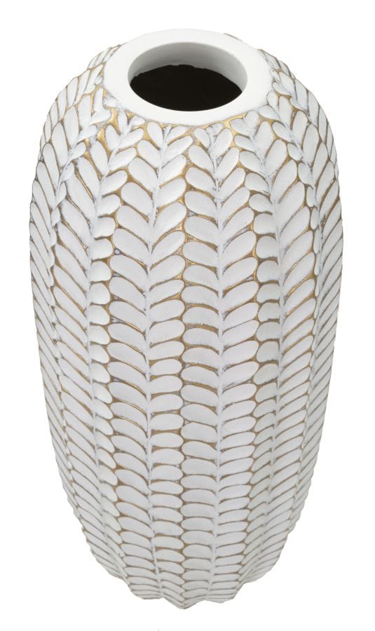 Mauro Ferretti VASE RESINA LEAF CM Ø 18,5X46