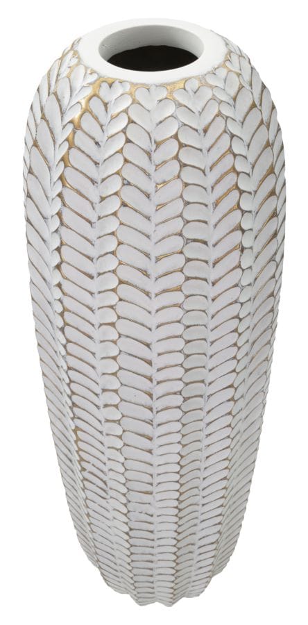 Mauro Ferretti VASE RESINA LEAF CM Ø 20X67
