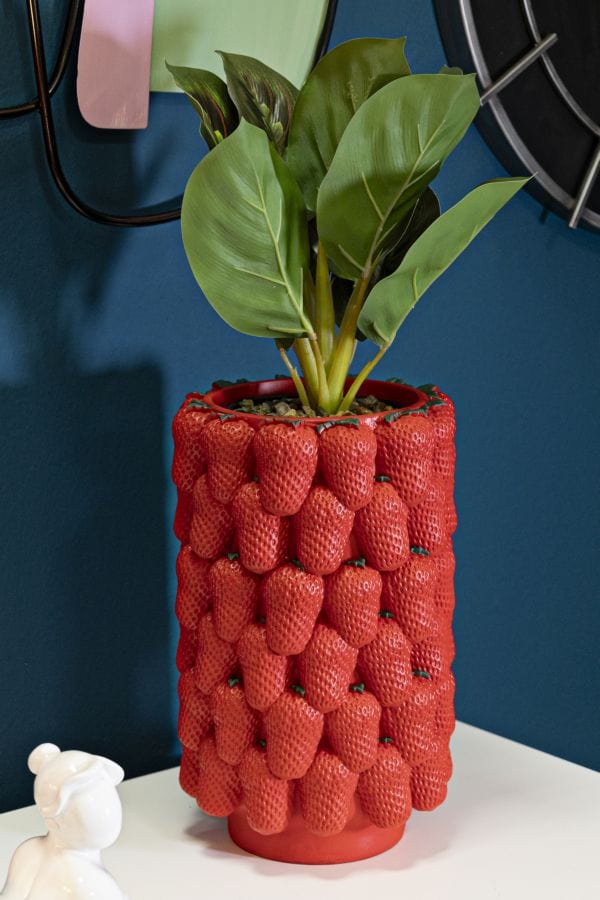 Mauro Ferretti VASE STRAWBERRY CM Ø 20X32