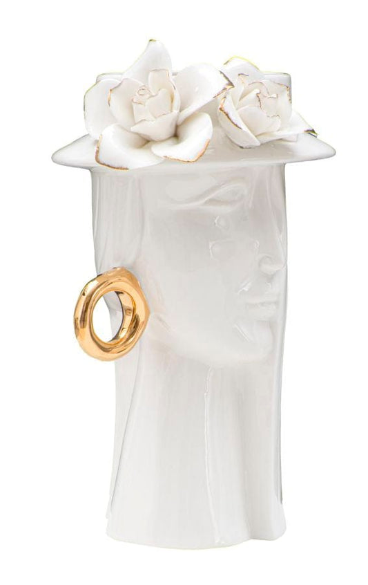 Mauro Ferretti VASE WOMAN ELEGANT CM 15X13,3X23,5