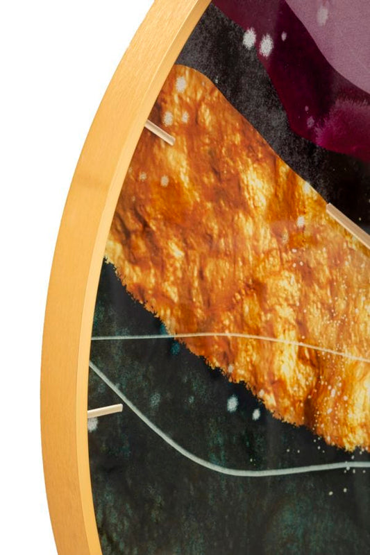 Mauro Ferretti WALL CLOCK GLASS MITY CM Ø 80X5