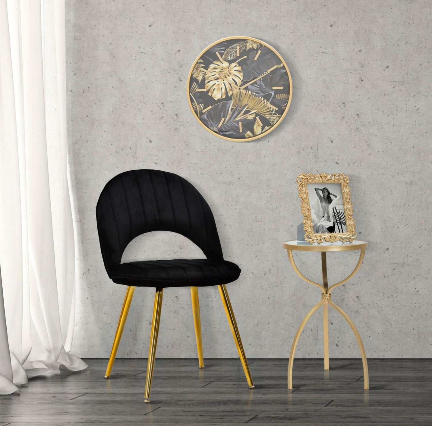 Mauro Ferretti WALL CLOCK PALM CM 
 Ø 40X6