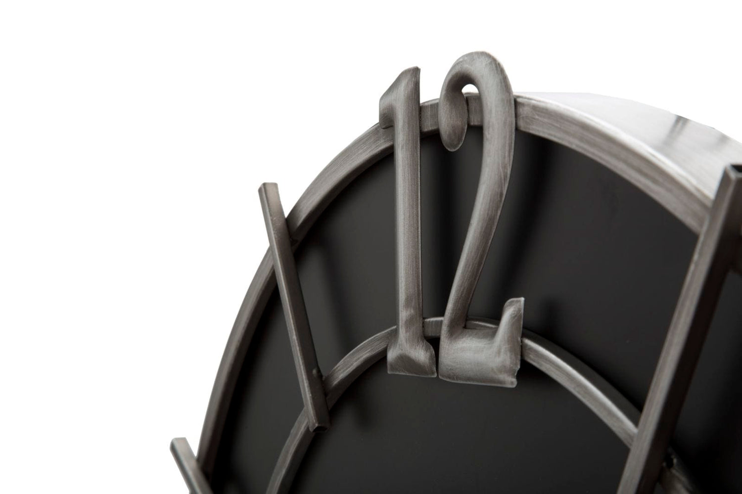 Mauro Ferretti WALL CLOCK SILVER GLAM CM Ø 60X4,5