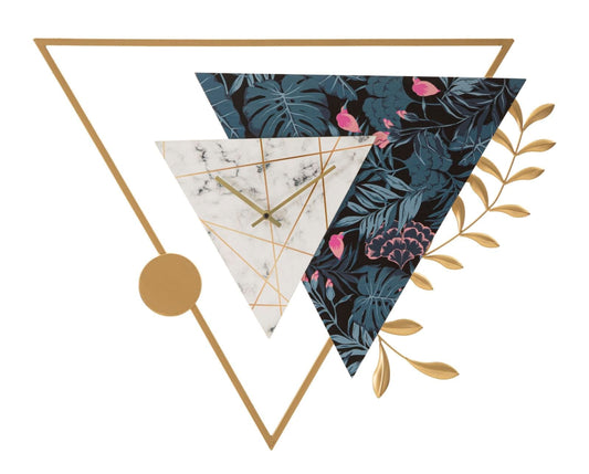 Mauro Ferretti WALL CLOCK TRIANGLE CM 75X4,5X59