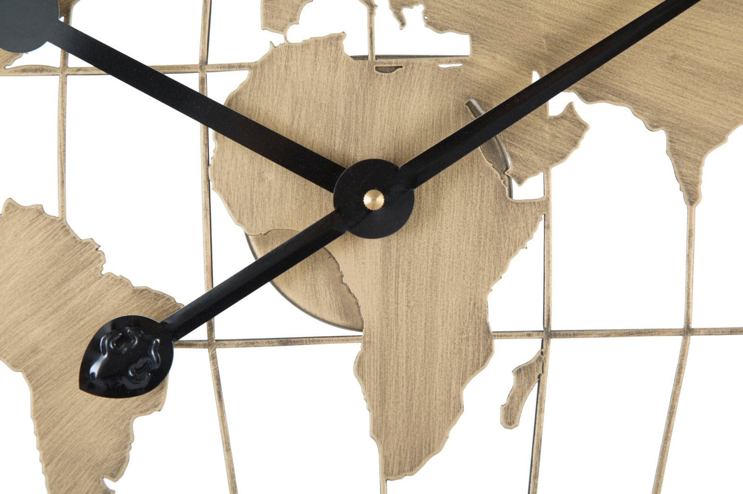 Mauro Ferretti WALL CLOCK WORLD GOLD CM 
 Ø 63X3