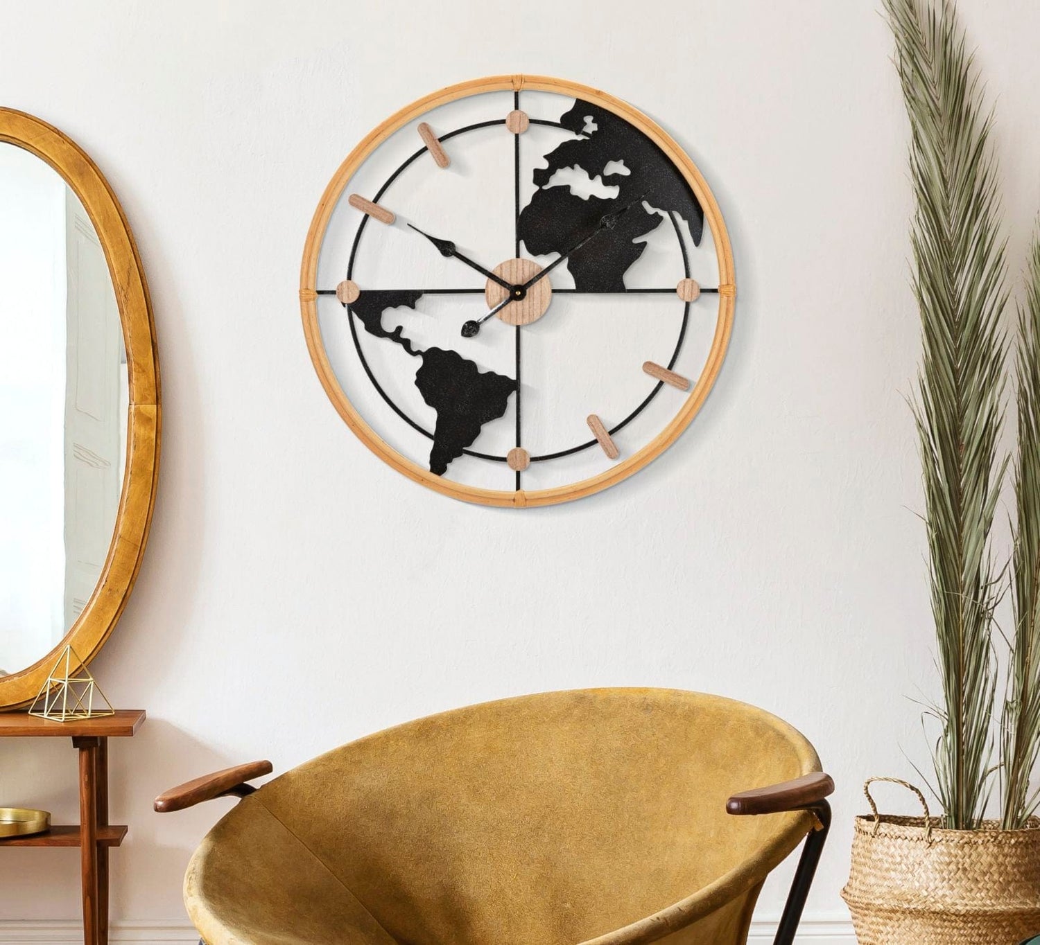 Mauro Ferretti WALL CLOCK WORLD NEW CM Ø 60X5