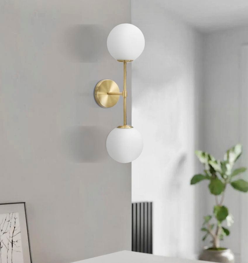 Mauro Ferretti WALL LAMP GLAMY DOPPIA CM 15x21x55