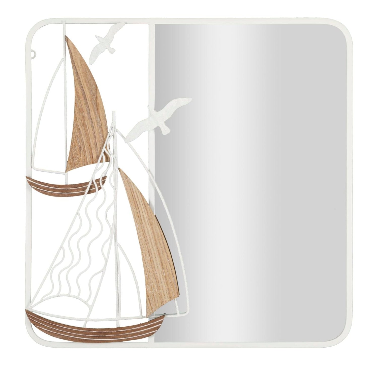 Mauro Ferretti WALL MIRROR ADRIATIC CM 60X4,4X60