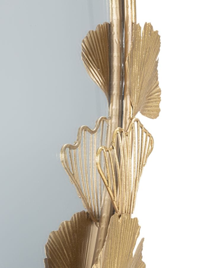 Mauro Ferretti WALL MIRROR LITTLE LEAF CM 61,5X3X78