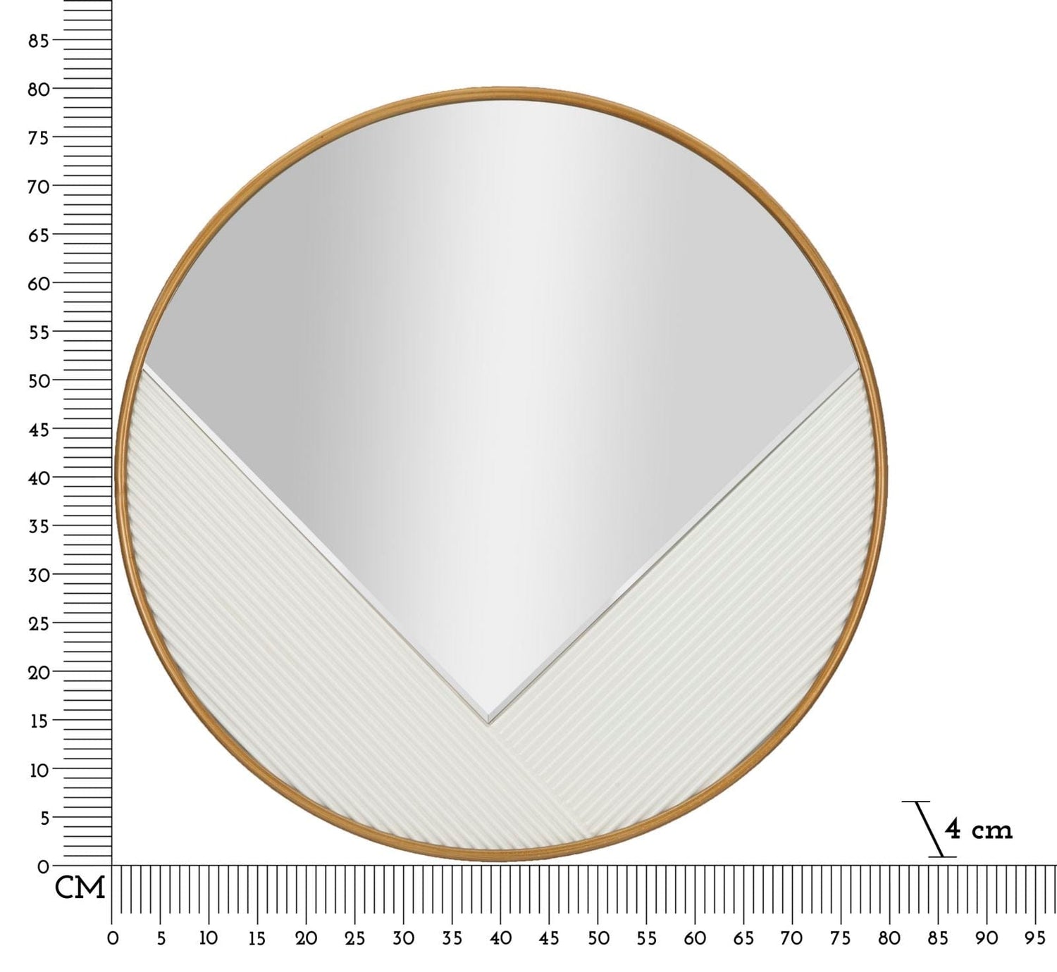 Mauro Ferretti WALL MIRROR TOLOSA CM Ø 80X4