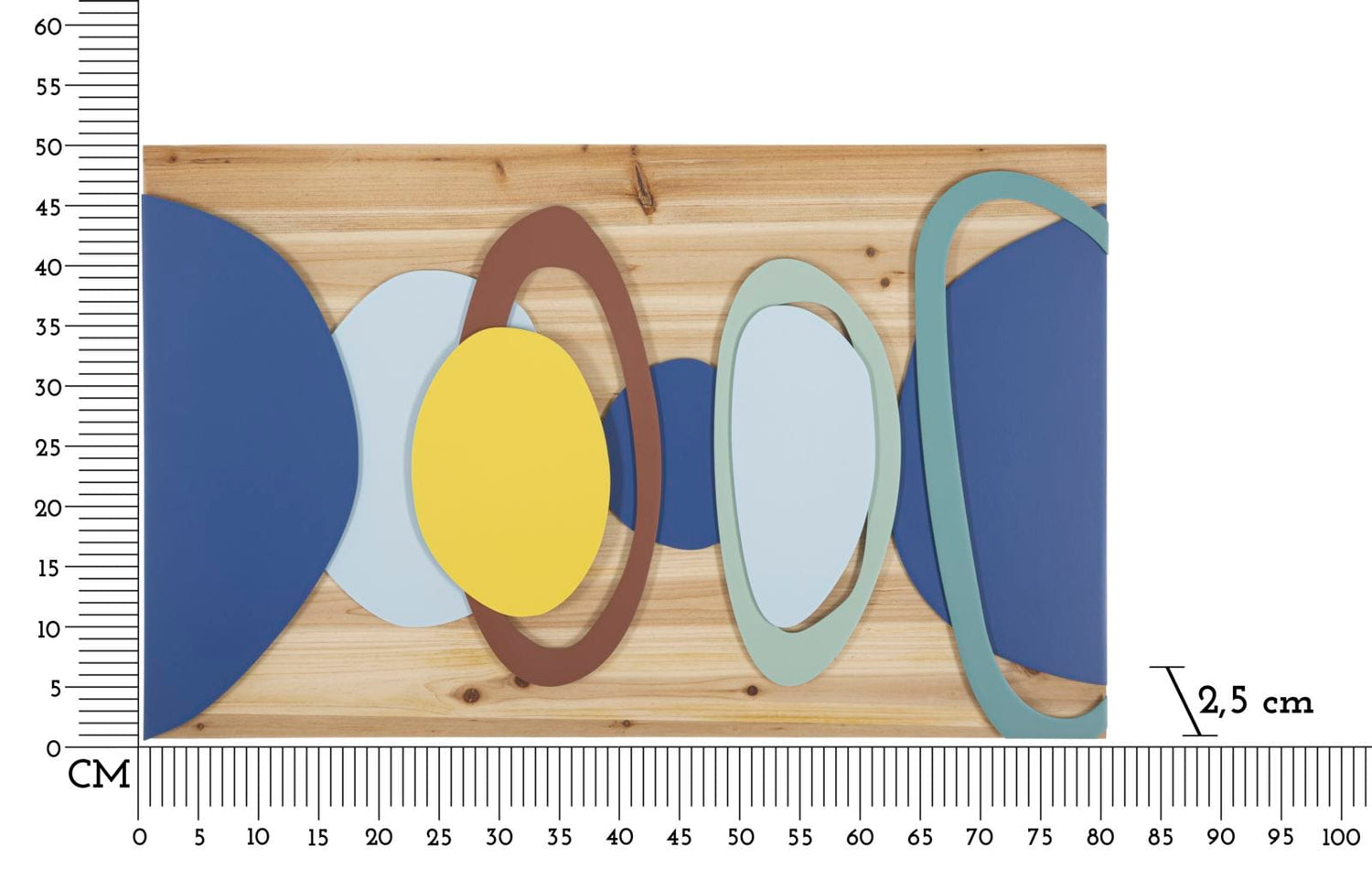 Mauro Ferretti WALL PANEL WOOD COLOR CM 80X2,5X50