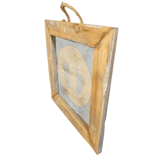 Dutch Mood wooden tile old dutch blue feet
