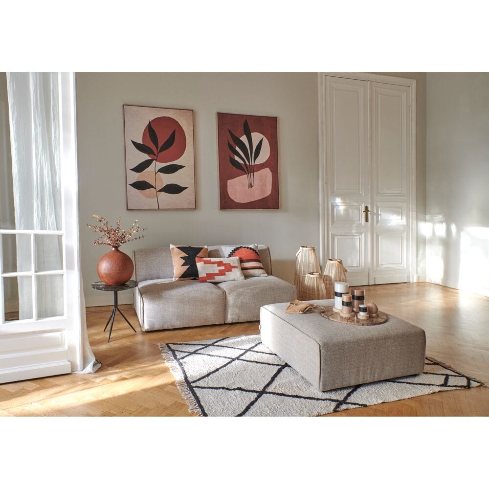 Pom Poefs OTIS - POEF - STOF - L 84 X W 84 X H 35 CM - BEIGE
